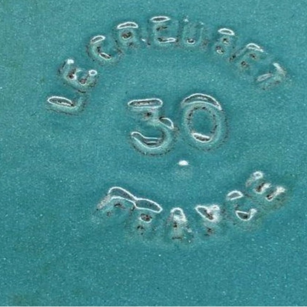 Le Creuset Turquoise Braiser - Picture 3 of 4